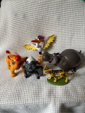 Disney LION KING Lion GUARD KION FULI BESHTE ONO BUNGA figures lot